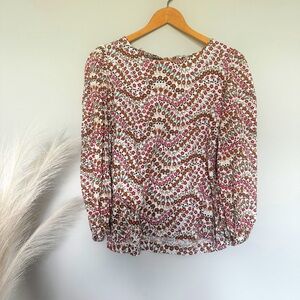 Floral Patterned Women's Top